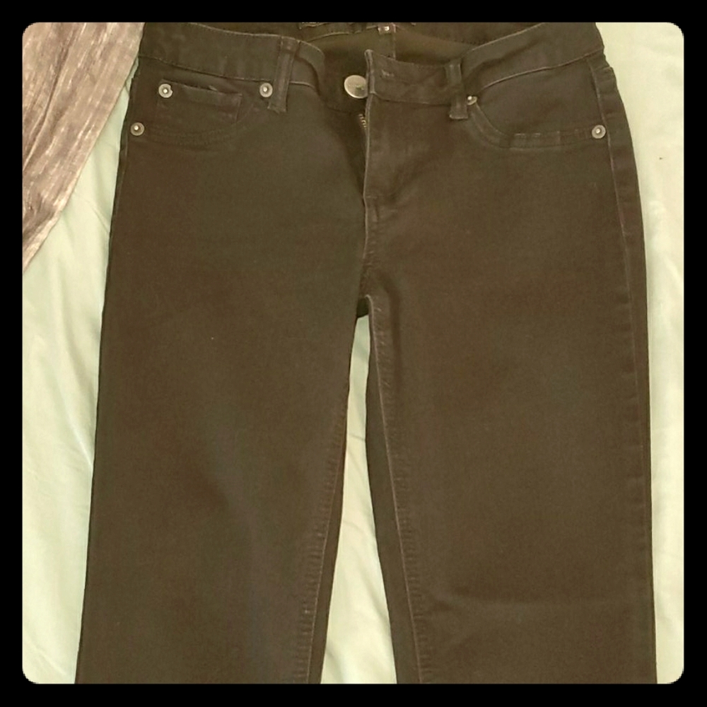 Black Jeggings like new!